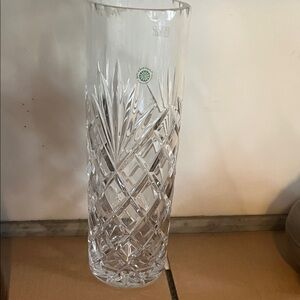Elegant Crystal Vase Galway Irish Chrystal